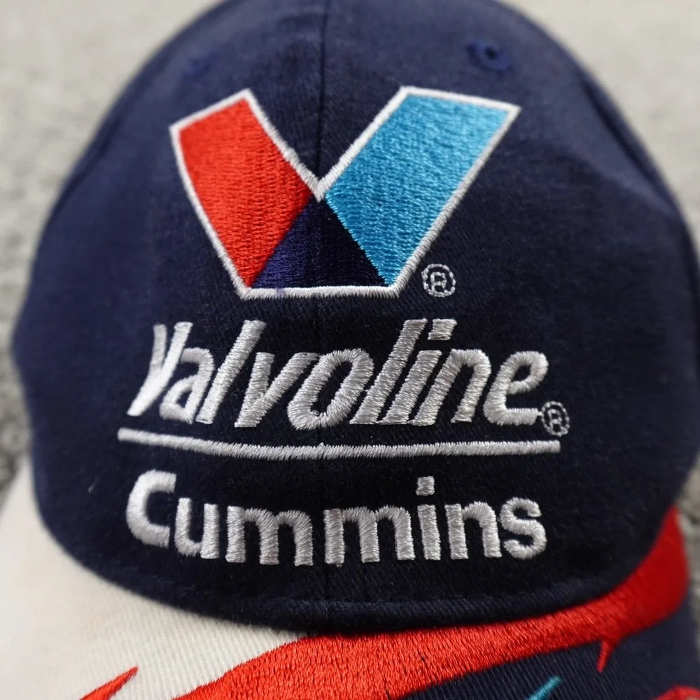 VTG Mark Martin Hat Mens Sharktooth Strap Back Cap‎ Nascar 6 Valvoline Racing